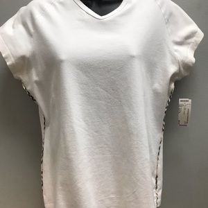 Burberry T-shirt white v neck